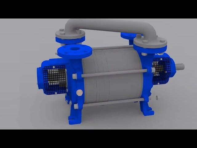 Water ring vacuum pump