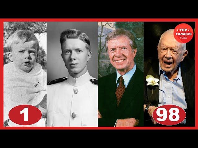 Jimmy Carter Transformation ⭐ From 1 To 98 Years Old