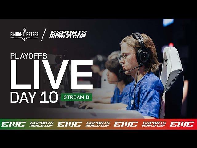 Dota 2 Riyadh Masters x EWC - Day 10 - Playoffs | Stream B