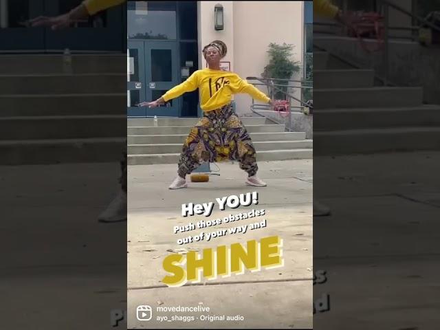 SHINE #movedancelive #movement #affirmations #shine #solarplexus #chakradance #ladancers