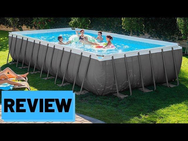 Intex 24ft X 12ft X 52in Ultra Frame Rectangular Pool Review 