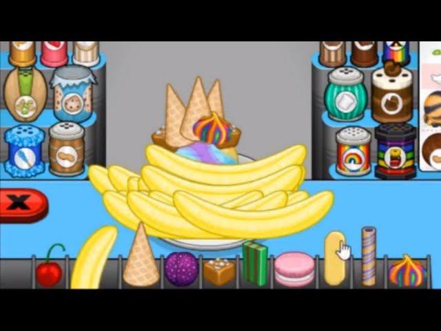 How Many Bananas Can Fit On A Plate?? | Papa's Scooperia Part 42 LIVE! 