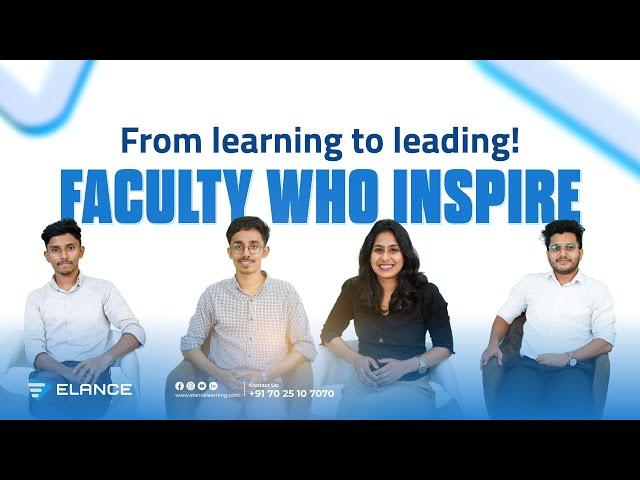 Elancians Podcast With Students Who Turned As Our Faculties | Inspiring Journey | ACCA | Elance