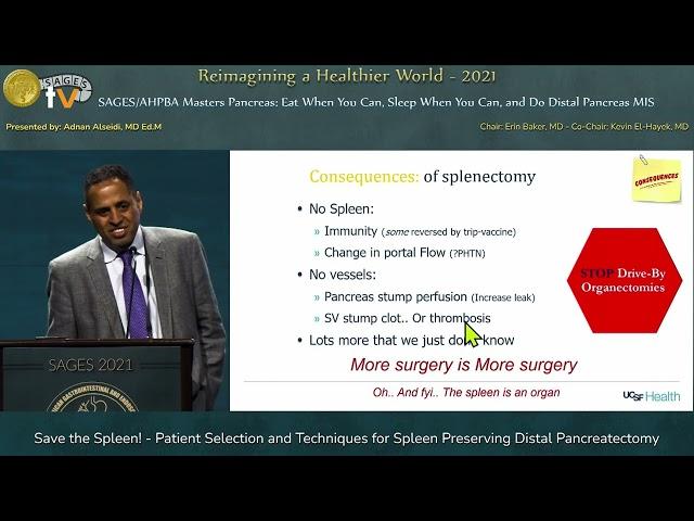 Save the Spleen! - Patient Selection and Techniques for Spleen Preserving Distal Pancreatectomy