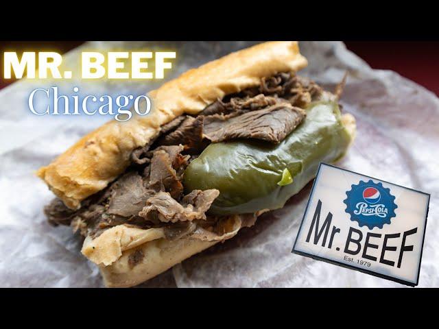 Eating at the Original Mr. Beef. Chicago. The Restaurant that Inspired “The Bear”