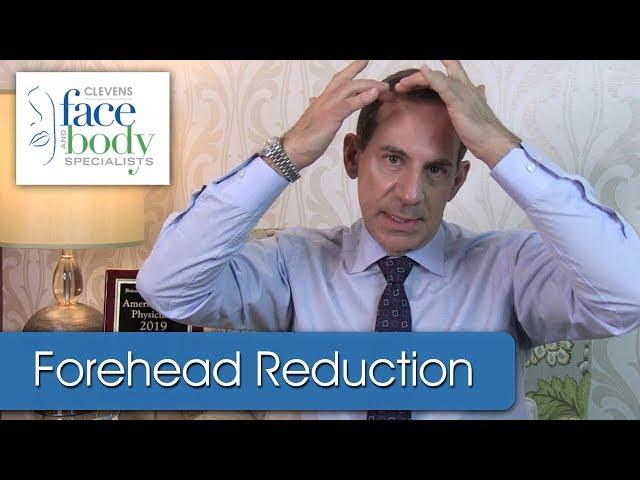 Dr. Clevens | How to minimize the Forehead Reduction surgery incision?