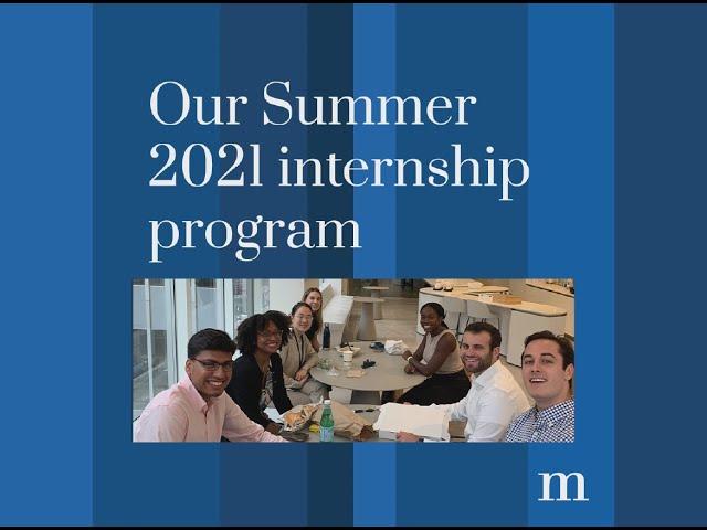 Millennium's Intern Program