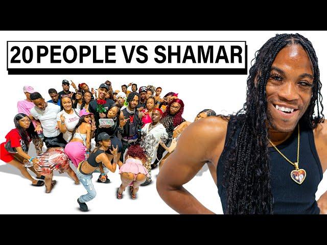 20 PEOPLE VS 1 REALITY STAR: SHAMAR