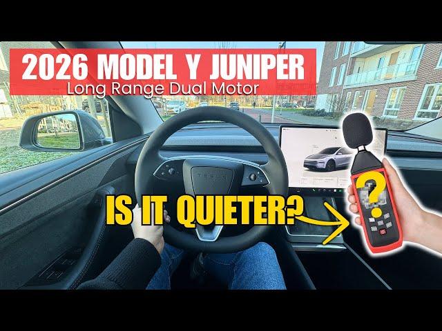 2026 Tesla Model Y Juniper LR AWD | POV Test Drive | NO COMMENT!