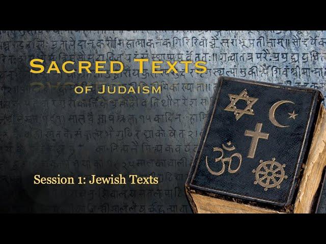 Sacred Texts of Judaism S1