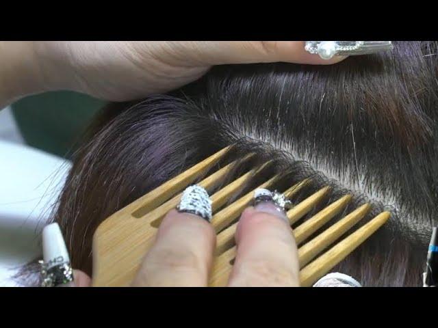 ASMR-Super comfortable scalp care