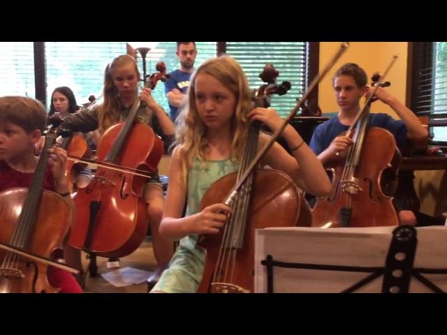 French Folk Song, Cello Choir June 5 2017