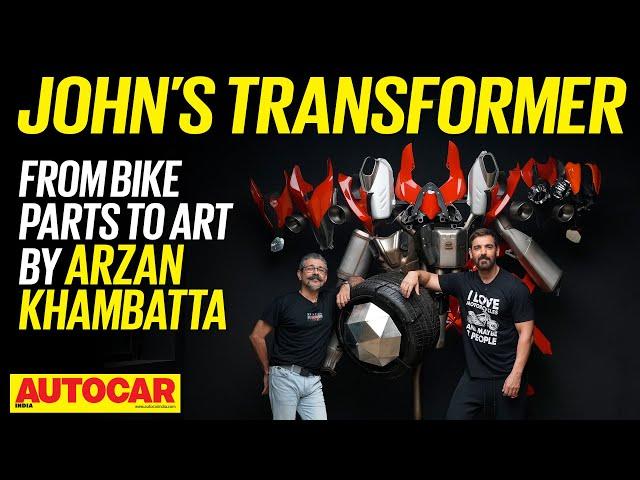 John Abraham’s one-off bike parts sculpture by Arzan Khambatta | Feature | Autocar India