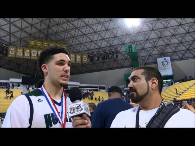 LiAngelo Ball Interview @ C.I.F. Semi-Finals