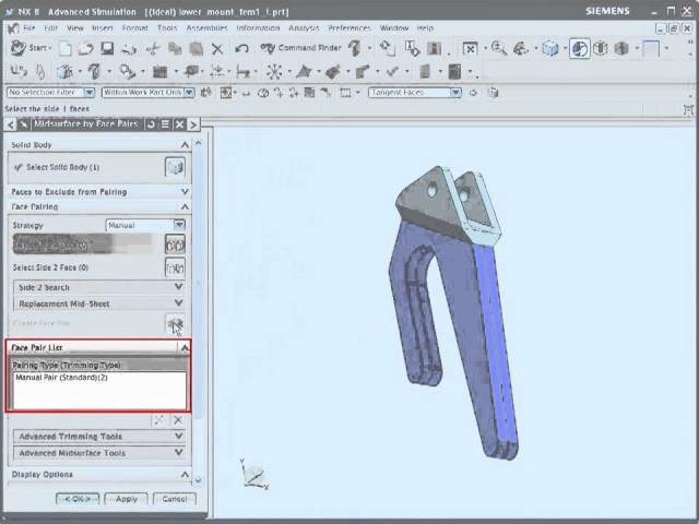 NX CAE Tips and Tricks - Midsurface (Siemens PLM)