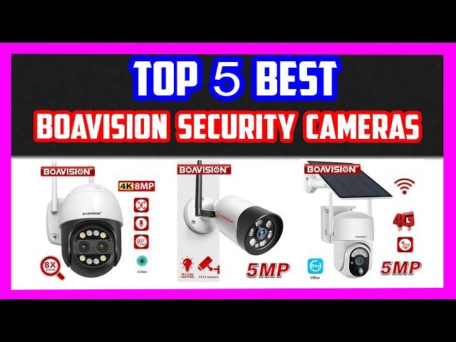 Top 5 Best BOAVISION Security Cameras | BOAVISION PTZ Security WiFi IP Camera