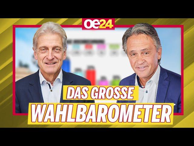 Das große oe24.TV-Wahlbarometer