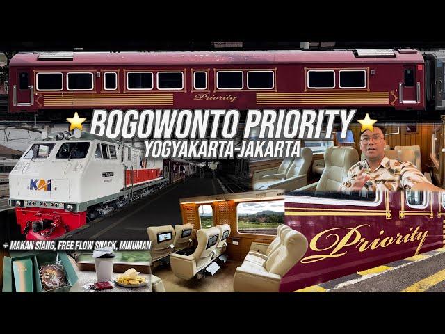 KERETA INI LEBIH ASIK DAN GOKIL DARIPADA EKSEKUTIF  - Review Kereta Api Wisata Bogowonto Priority