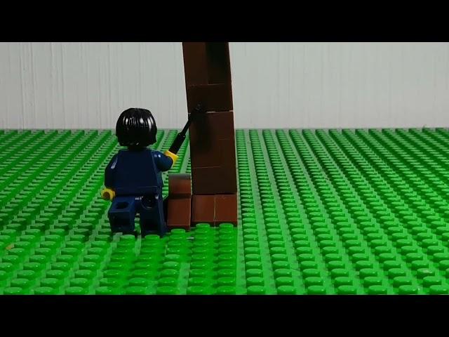 Рубка дерева (Lego Stop Motion)