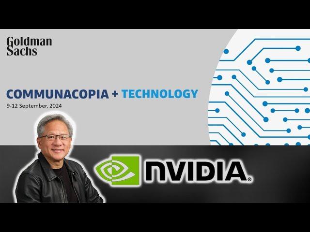 NVIDIA CEO Jensen Huang Speaking at the Goldman Sachs Communacopia + Tech Conference