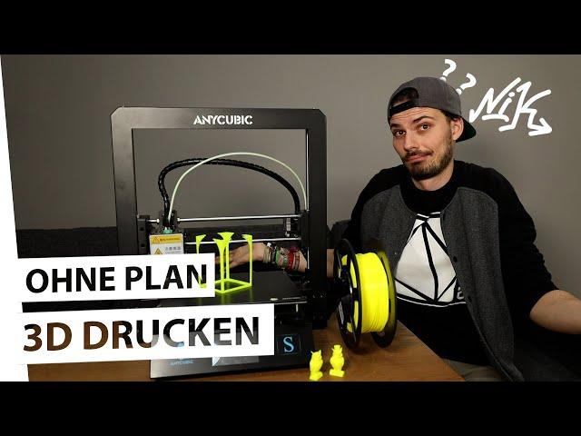 Macht 3D-Druck Bock? Selbstexperiment ohne Vorkenntnisse | Niklas Schaub