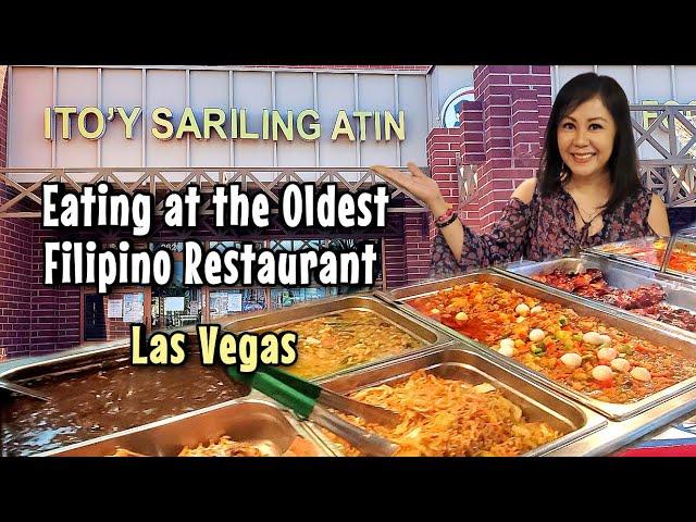 Ito'y Sariling Atin Filipino Restaurant Review Las Vegas