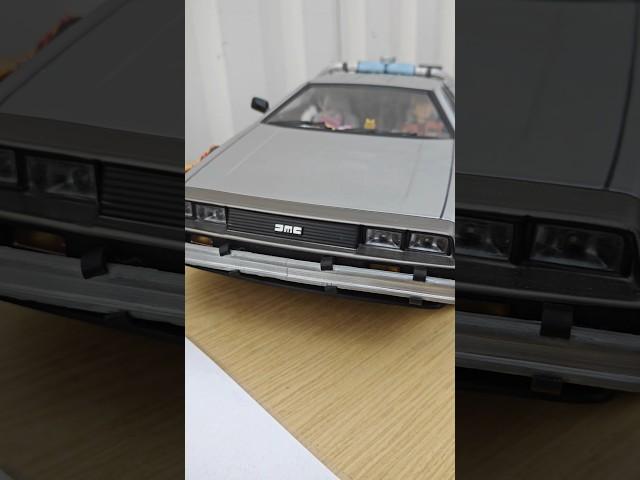 RC car back to the future model festival St Cyr ardeche .. drift rc #retro #movie @xavierm74
