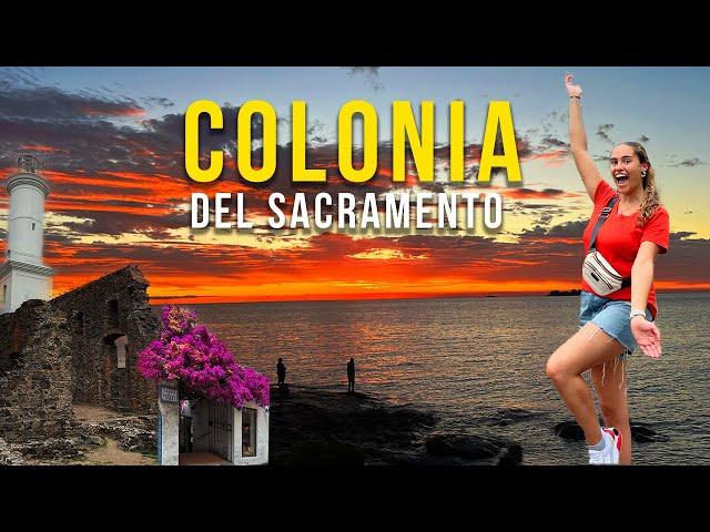 1 DAY in COLONIA del Sacramento, URUGUAY |4k|