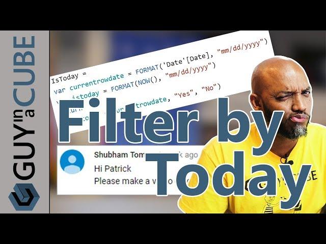 Power BI Tutorial: Dynamically Filter By Today's Date