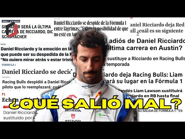 AUGE y CAÍDA de DANIEL RICCIARDO en la F1 ¿Qué salió mal?