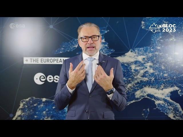 ESA DG Josef ASCHBACHER on the importance of attending GLOC 2023