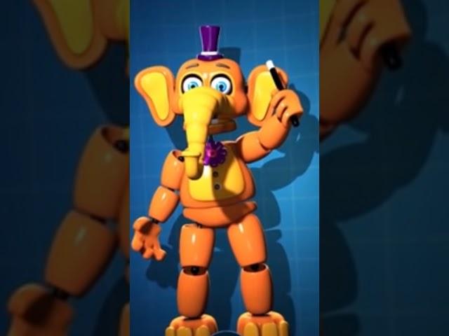 FNAF AR FROSTED PIZZARIE SIMALATOR ANIMATRONICS | JAZE CINEMA#fnafedits#shorts#capcut #edits