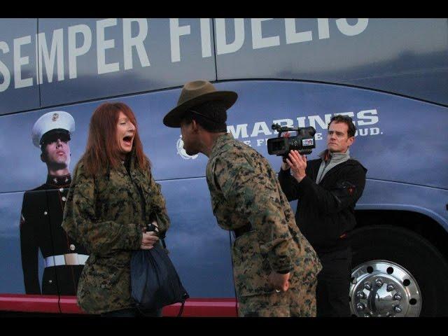 Teachers Meet Drill Instructor - Civilian Experience the United States Marine Corps Recruit Training