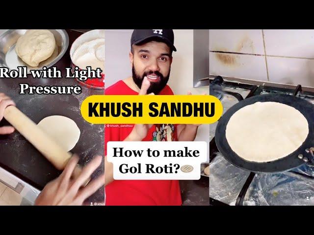 How to make Gol Roti? | Punjabi Food | Khush Sandhu | Gol Roti | Gol Chappati | hai koi hor