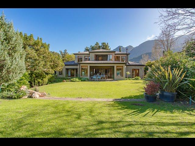 3 bedroom security estate home for sale in Franschhoek | Pam Golding Properties