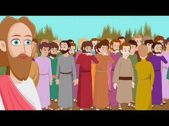 Jesus Feeds The Poor - Feeding the 5000 - Bible Stories For Kids - Miracles of Jesus Christ