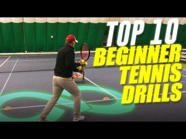 Top 10 Beginner Tennis Drills for Jan 2022