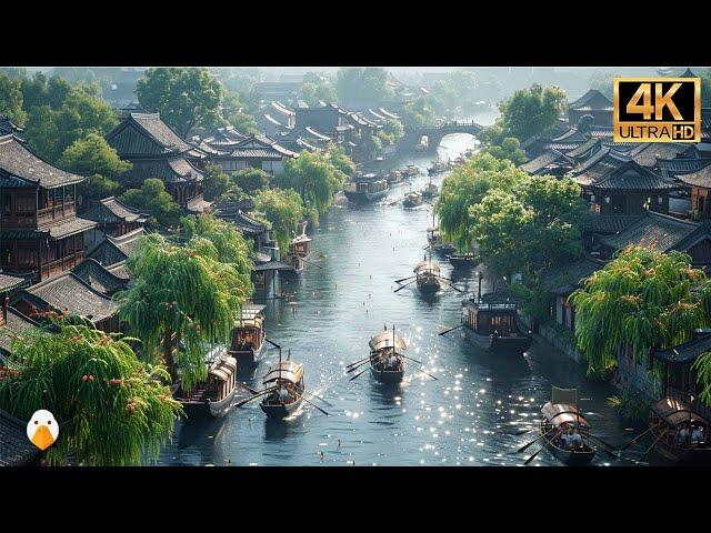 Tongli Ancient Town, Suzhou Over 1000 Year Old China Water Town (4K UHD)