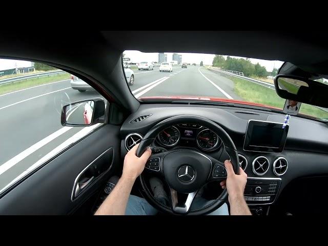 Mercedes-Benz A180 122 HP 1.6 POV Test Drive by Fanatic Drivers