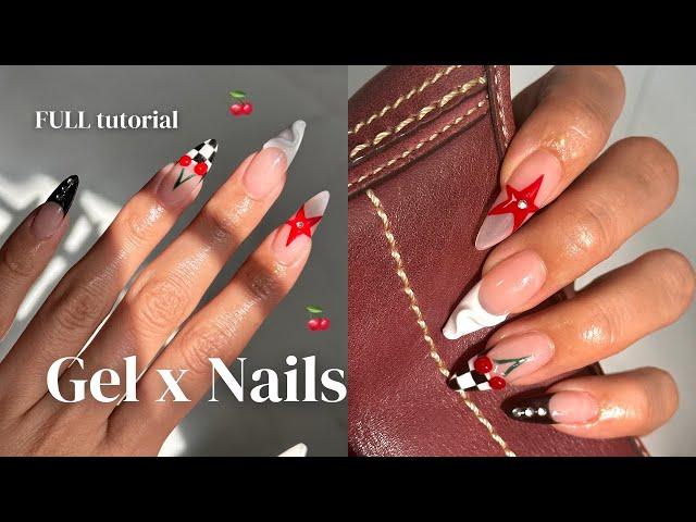 how to do gel x nails like a PRO | full step-by-step tutorial + Beetles Unboxing