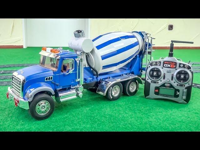 AWESOME Mack RC Mixer Truck gets unboxed! Betonmischer!