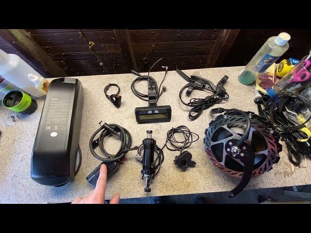 New Surly Ogre 2000W DIY Ebike Build (part 1)