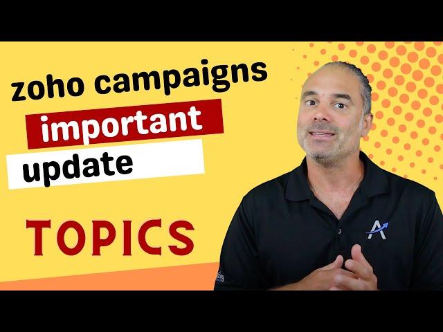 Zoho Campaigns - An Important Update | Zoho Campaigns Topics