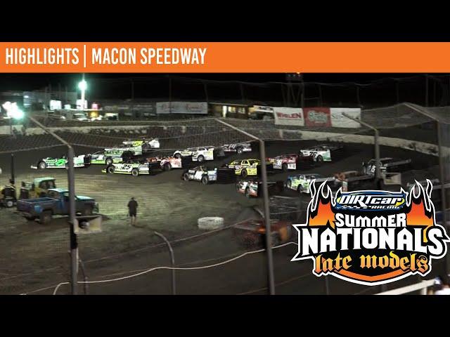 DIRTcar Summer Nationals Late Models | Macon Speedway | June 27, 2024 | HIGHLIGHTS