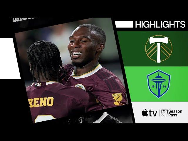 Portland Timbers vs. Seattle Sounders FC | Cascadia Cup! | Full Match Highlights | August 31, 2024