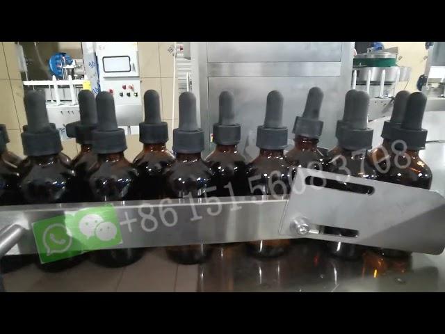 Automatic Dropper bottle filling capping machine, CBD oil tincture filling #tincturefillingmachine