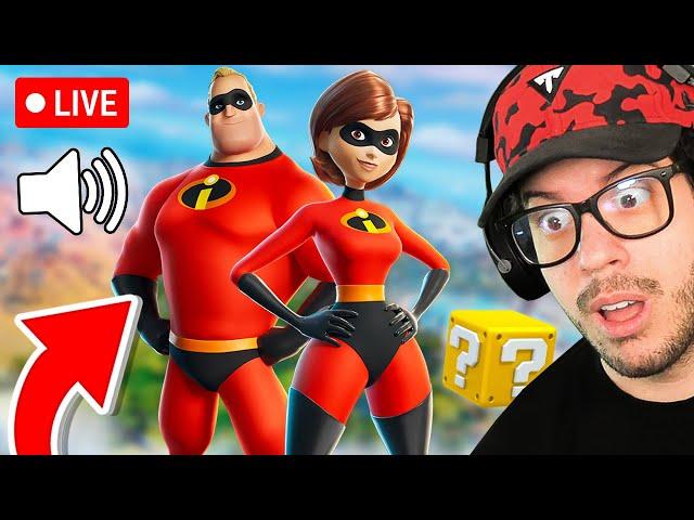 MAX LEVEL playing RANDOM DUOS in FORTNITE!