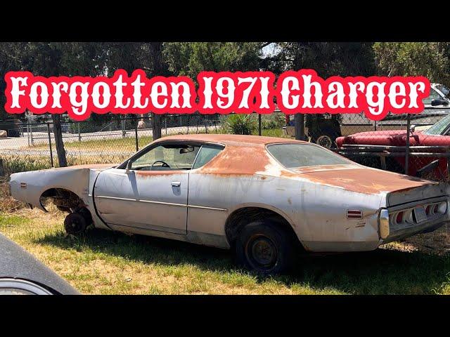 1971 DODGE CHARGER RESCUE after 36 years