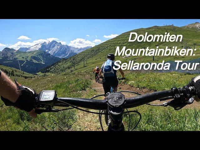 Sellaronda EMTB Trail Tour. Super Trails Dolomiten Mountainbike