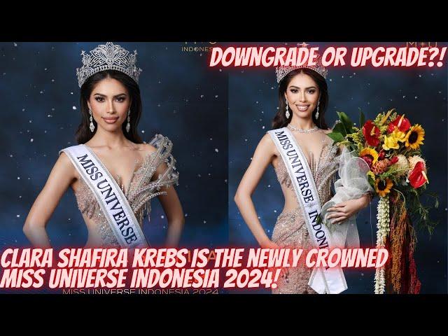 DOWNGRADE OR UPGRADE? CLARA SHAFIRA KREBS IS THE NEWLY CROWNED MISS UNIVERSE INDONESIA 2024!